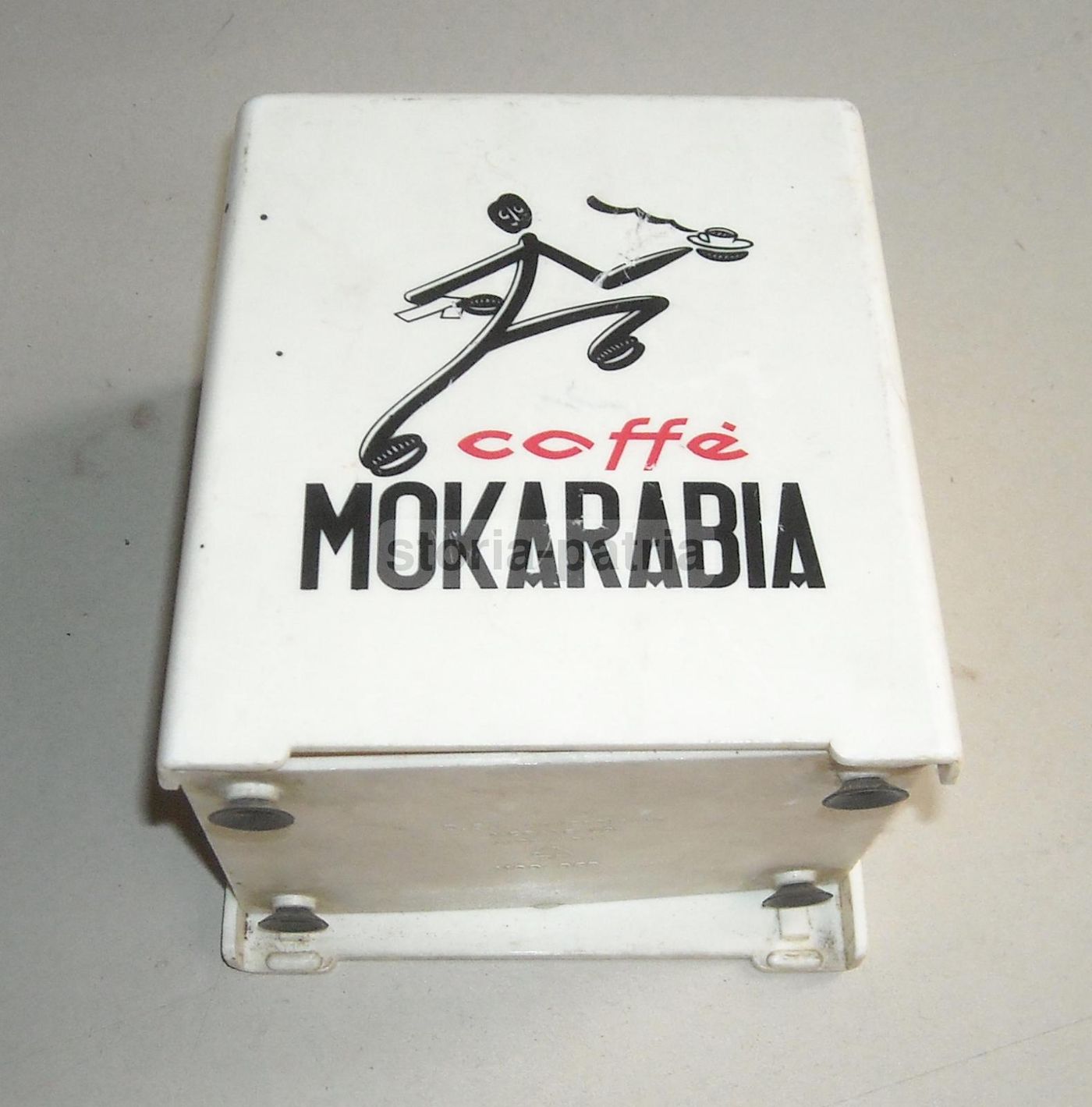 Porta Salviette Pubblicitario Caffè Mokarabia Vintage Anni '70