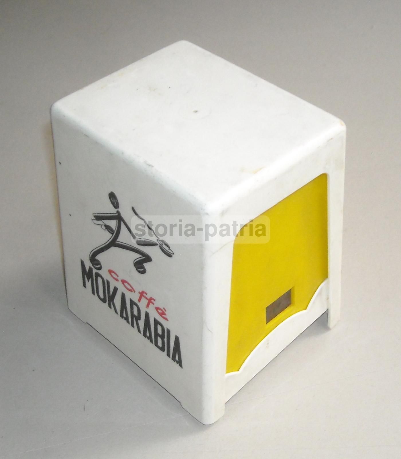Porta Salviette Pubblicitario Caffè Mokarabia Vintage Anni '70