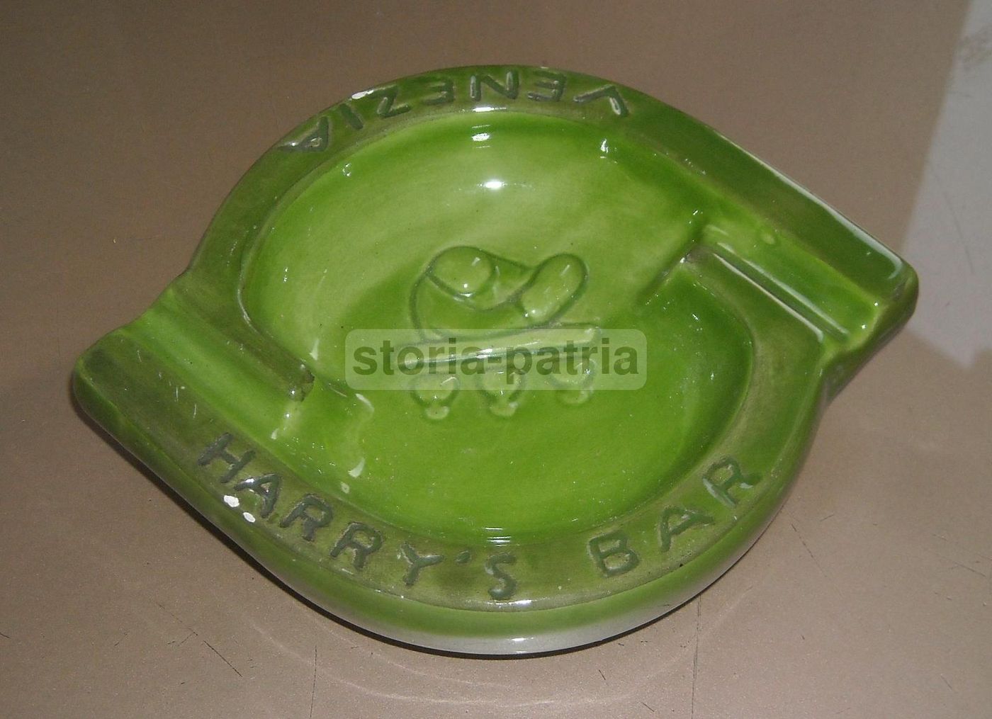 Posacenere Ceramica Harry'S Bar Venezia Vintage Anni '50