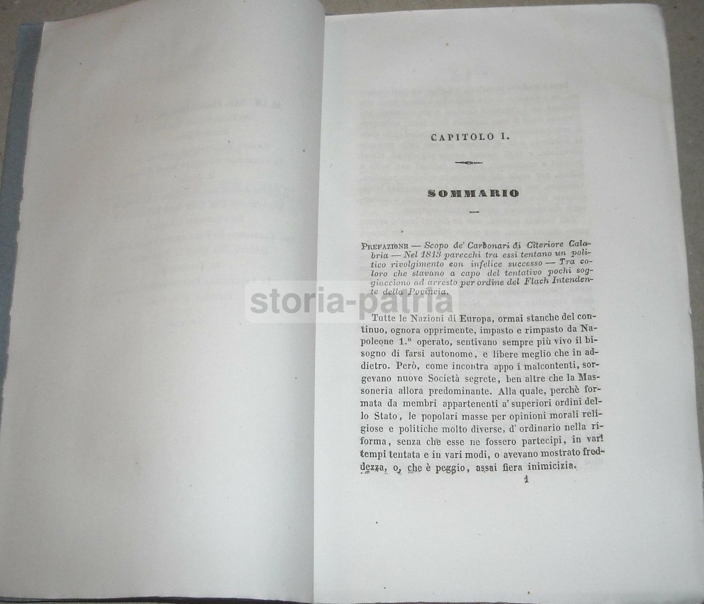 Luigi Maria Greco: Intorno Il Tentativo De' Carbonari Di Citeriore Calabria Nel 1813 (1866)