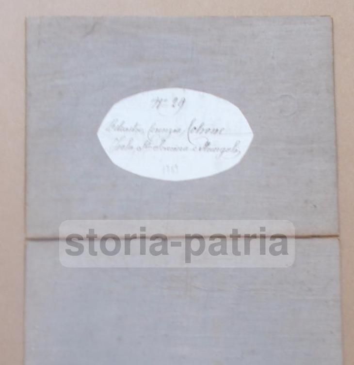 Mappa Antica Calabria Rizzi Zannoni 1789 Cosenza Crotone Belcastro