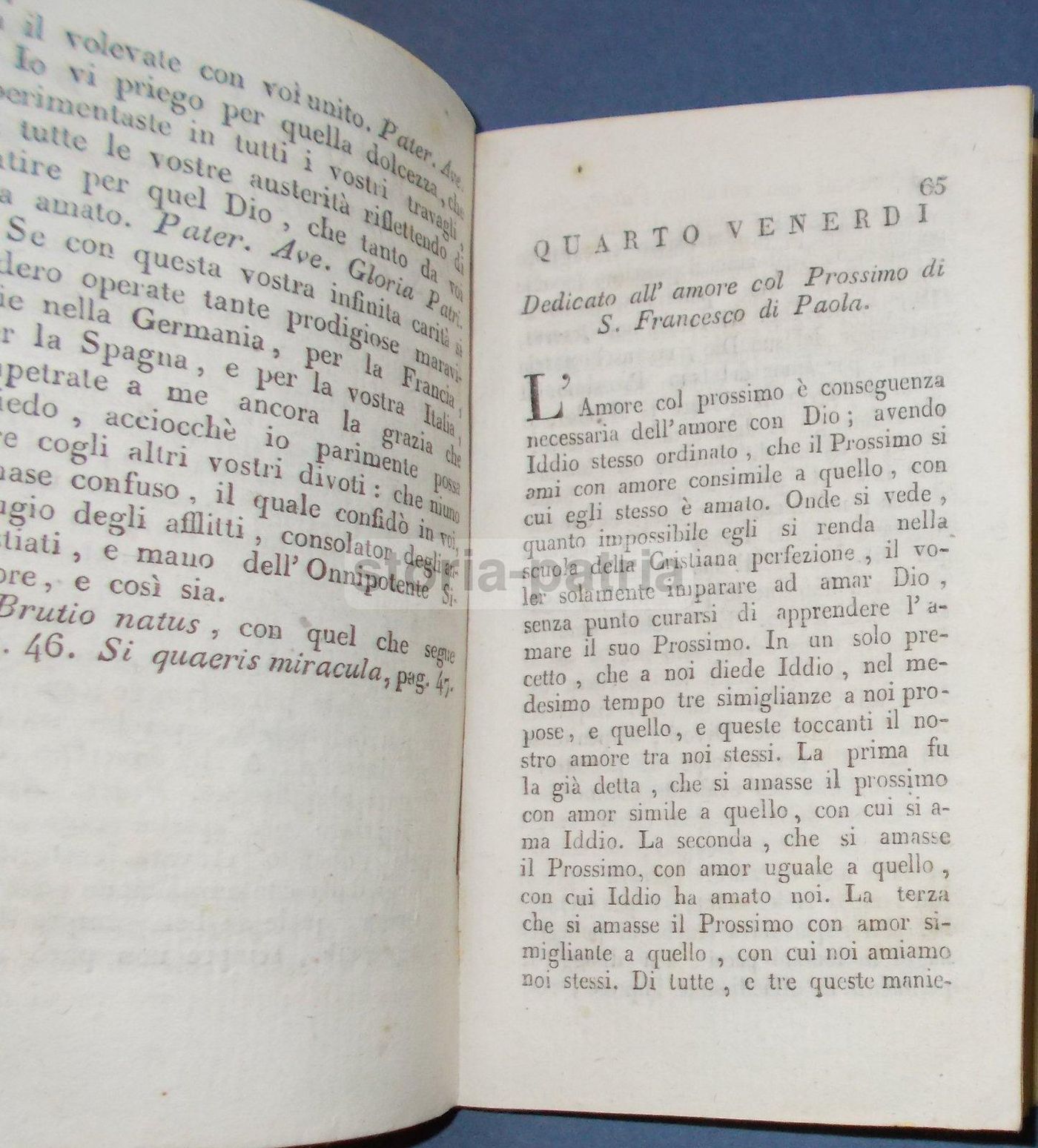 Divozione De' Tredici Venerdì. San Francesco Di Paola. Napoli, 1827.
