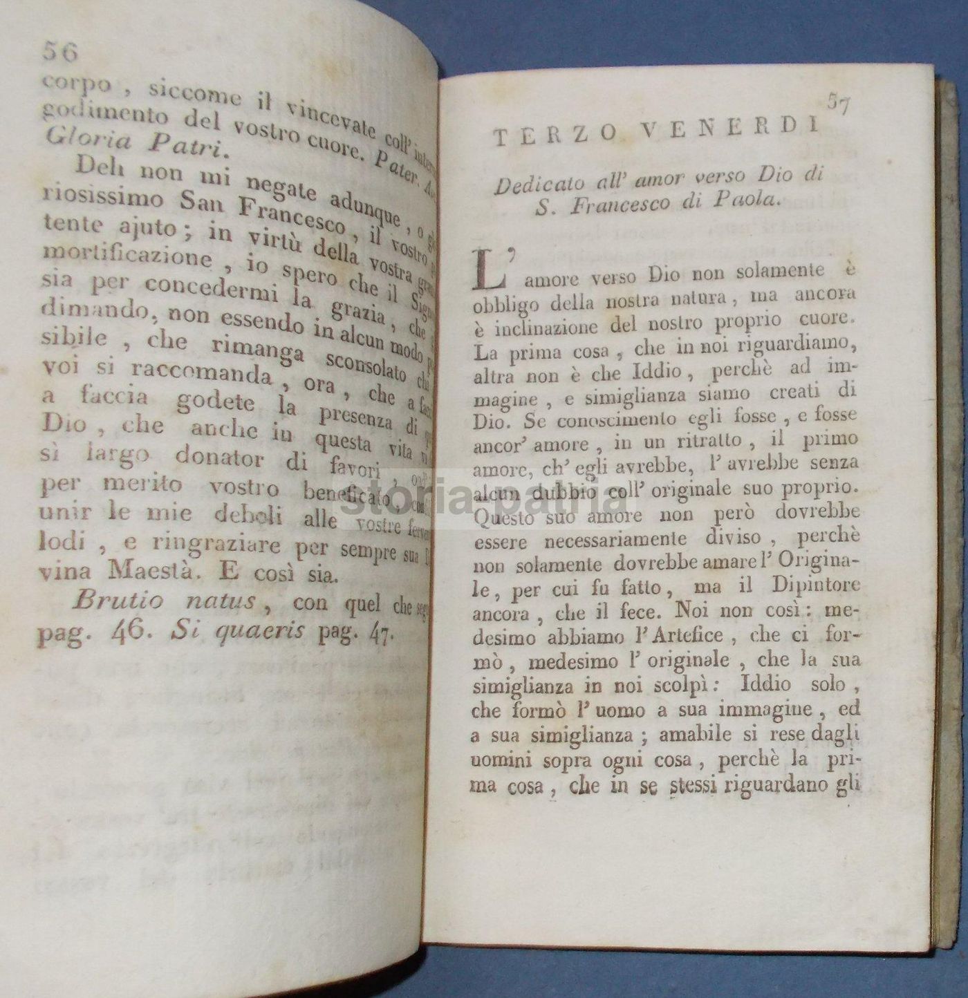 Divozione De' Tredici Venerdì. San Francesco Di Paola. Napoli, 1827.