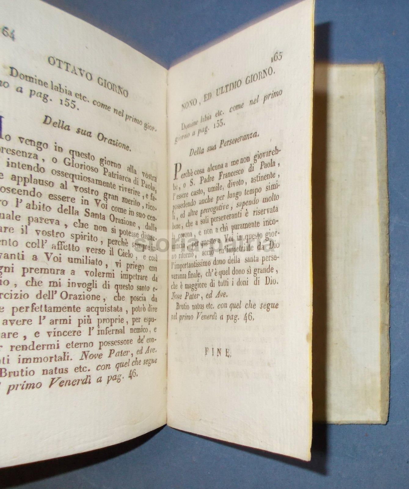 Divozione De' Tredici Venerdì. San Francesco Di Paola. Napoli, 1827.