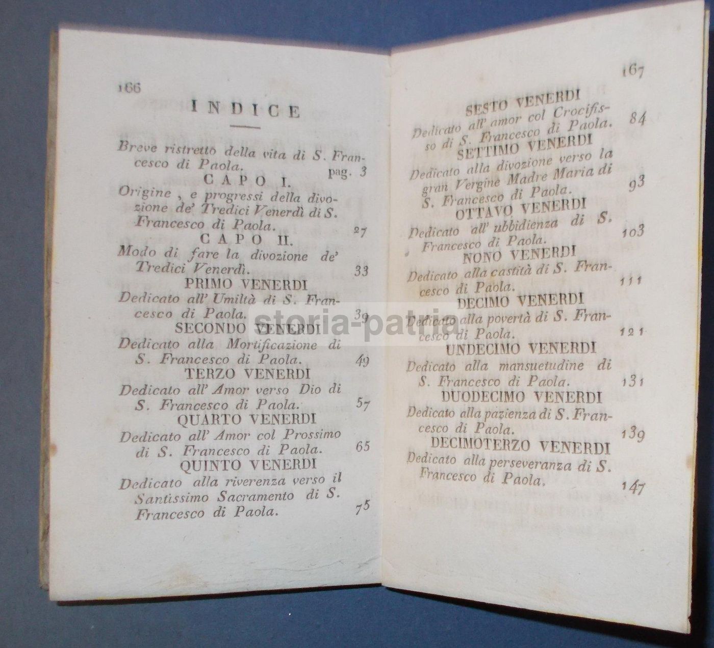 Divozione De' Tredici Venerdì. San Francesco Di Paola. Napoli, 1827.