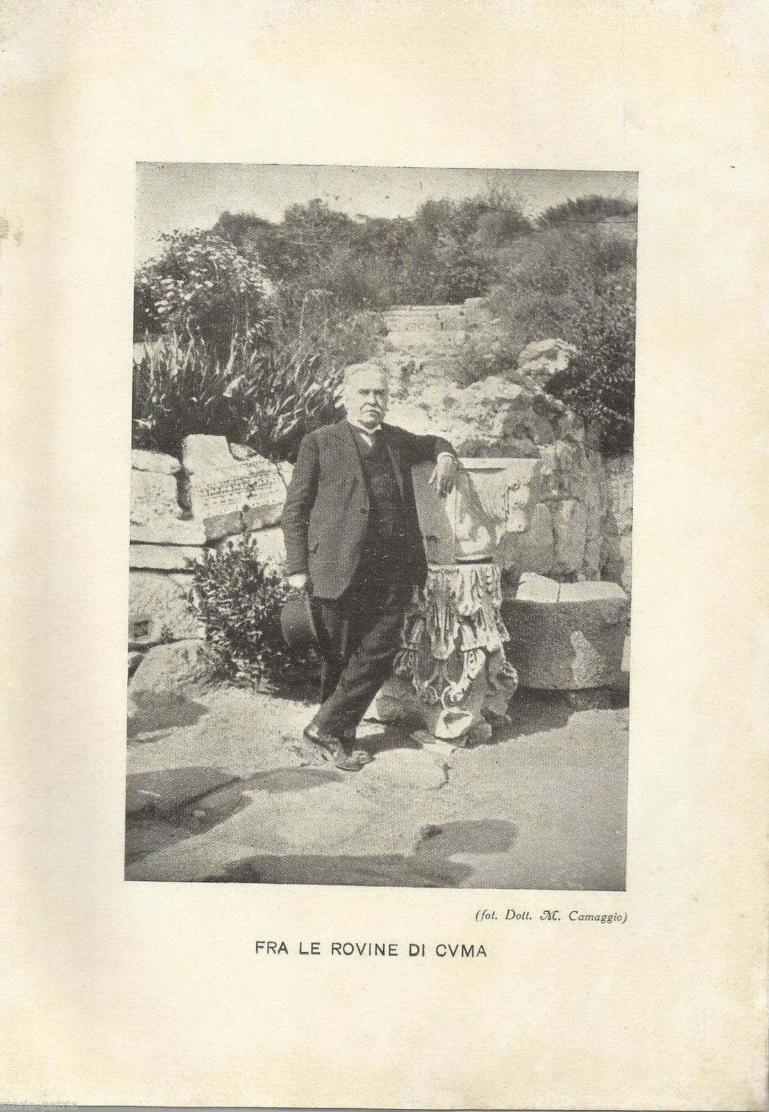 Onoranze Ad Antonio Sogliano (1931)   Archeologia Napoletana