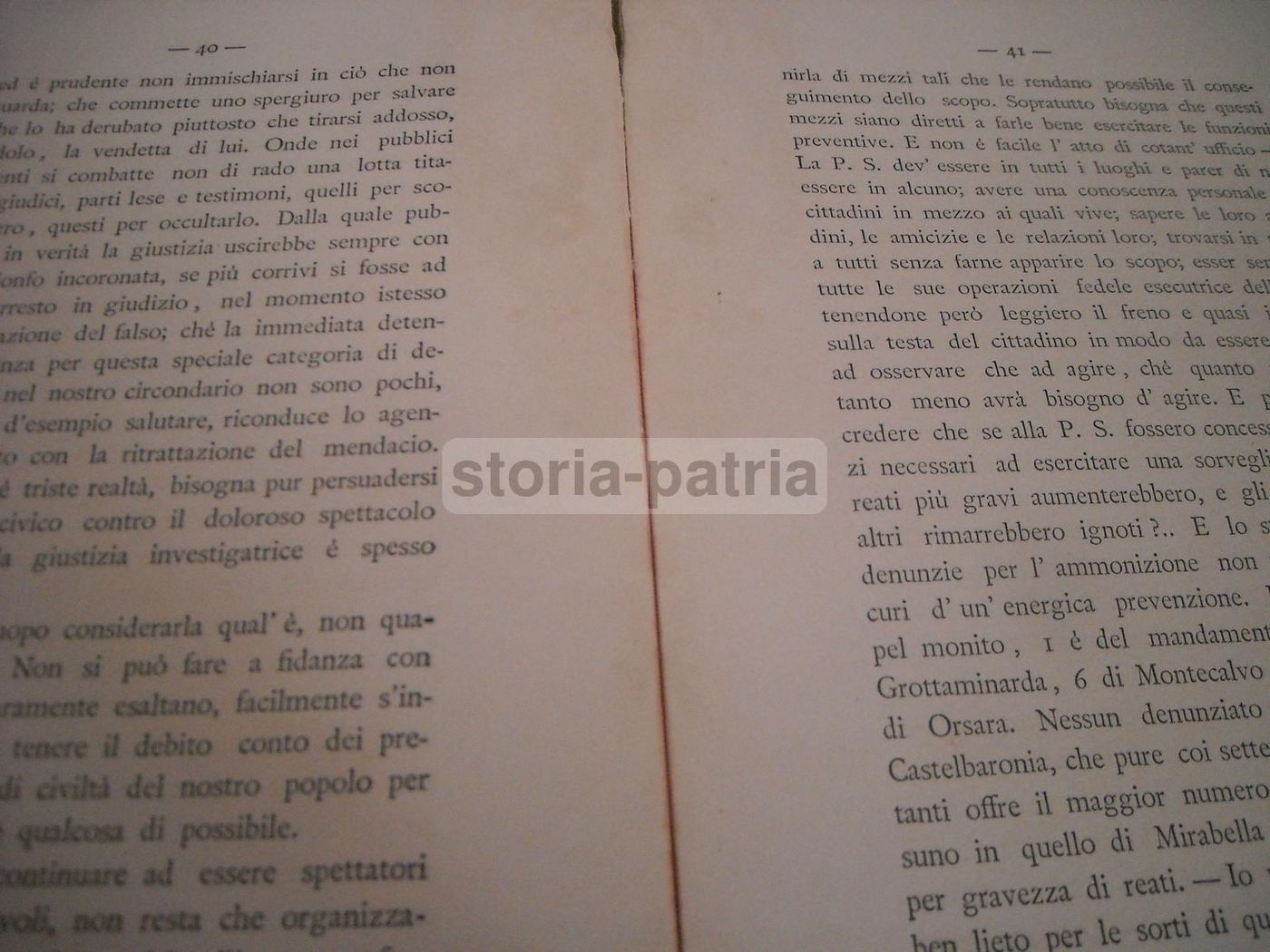 Giustizia Ariano Di Puglia 1892: Resoconto Di Francesco S. Lombardi Sulla Statistica Giudiziaria