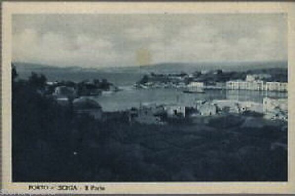 Cartolina Antica Porto Di Ischia Marina Anni '20 '30