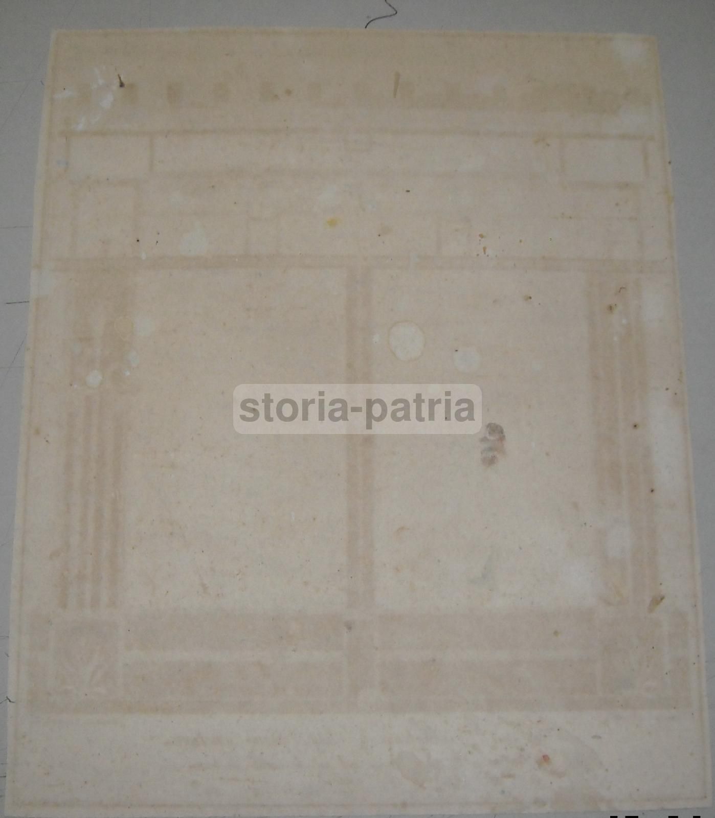 Antica Incisione Decorazioni Pompeiane Casa Pseudourbana Pompei