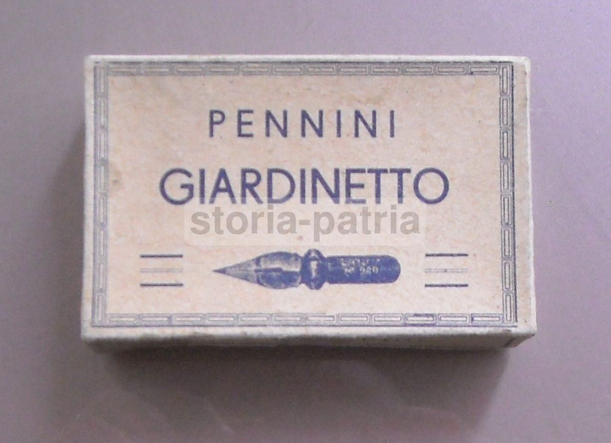 Scatola Pennini Giardinetto Vintage Anni '30 '50 Pubblicità