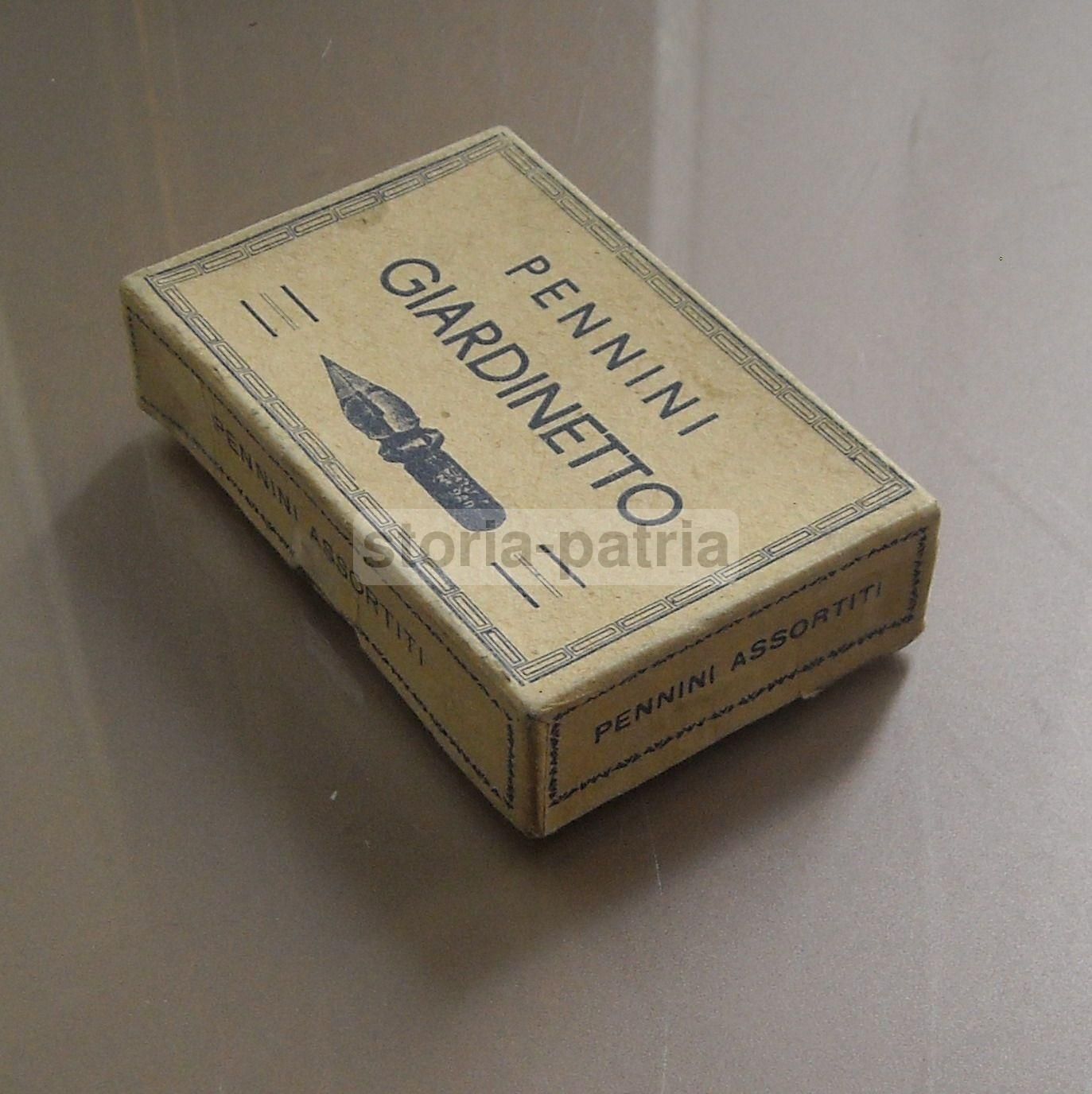 Scatola Pennini Giardinetto Vintage Anni '30 '50 Pubblicità