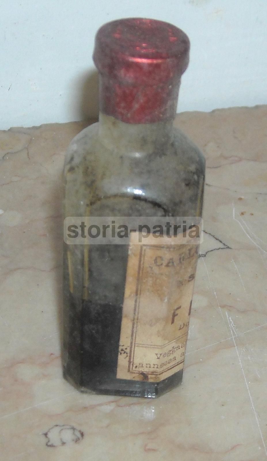 Antica Boccetta Carlo Erba Estratto Per Fernet, Anni '20 '30