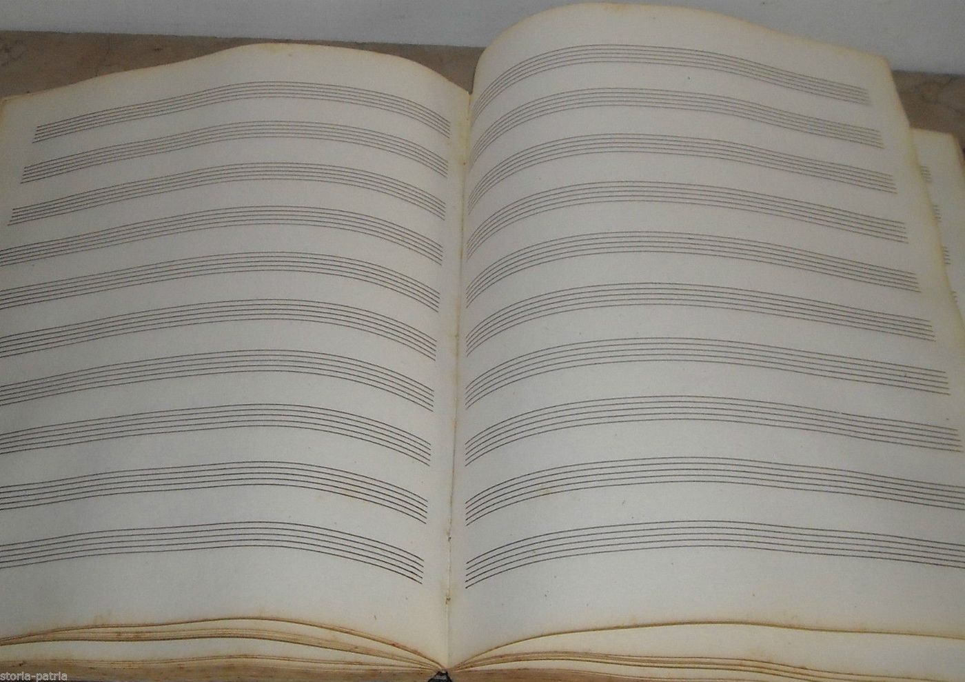 Raccolta 160 Fogli Antichi Musicali 800 Carta Vergellata Filigrana