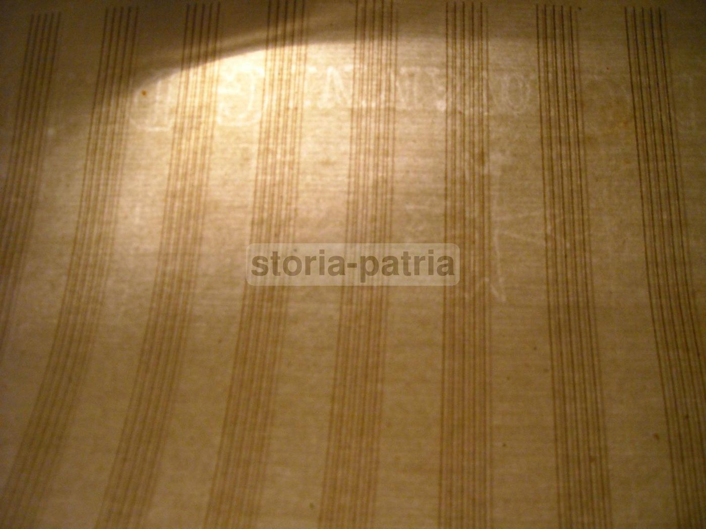 Raccolta 160 Fogli Antichi Musicali 800 Carta Vergellata Filigrana