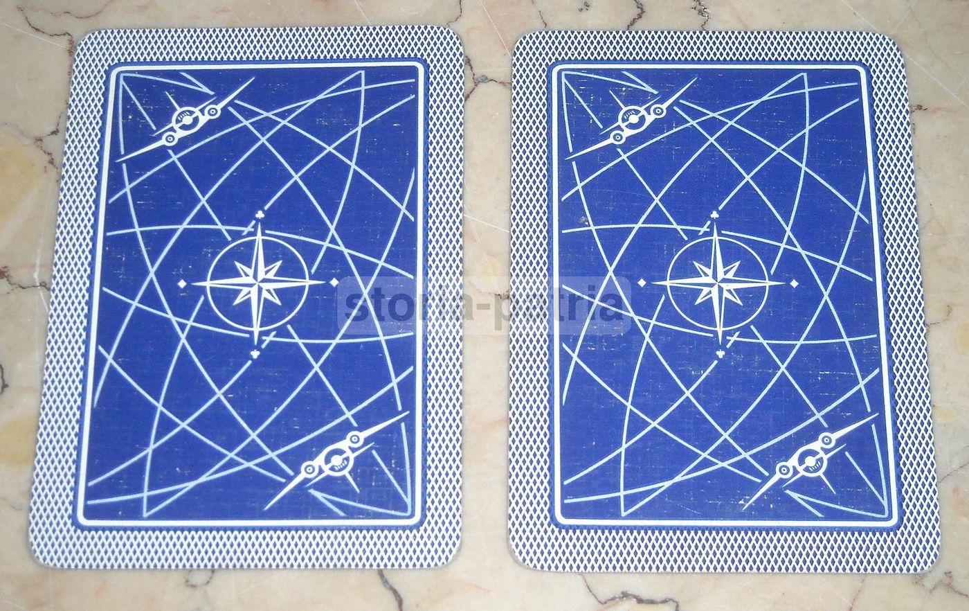 Coppia Carte Da Gioco Jolly Joker Vintage Poker Anni '60
