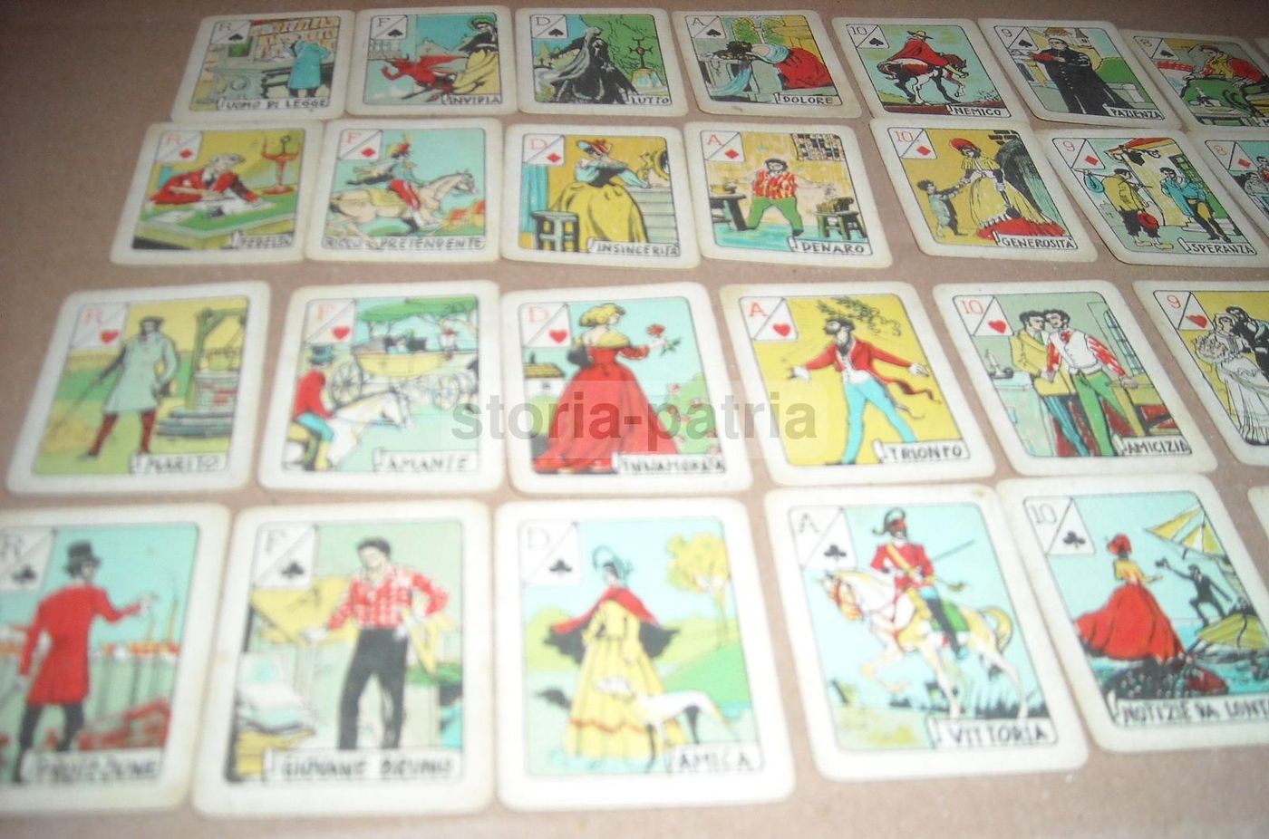Mini Carte Da Cartomanzia "Il Vostro Destino"   Viasso, Torino (anni '30)