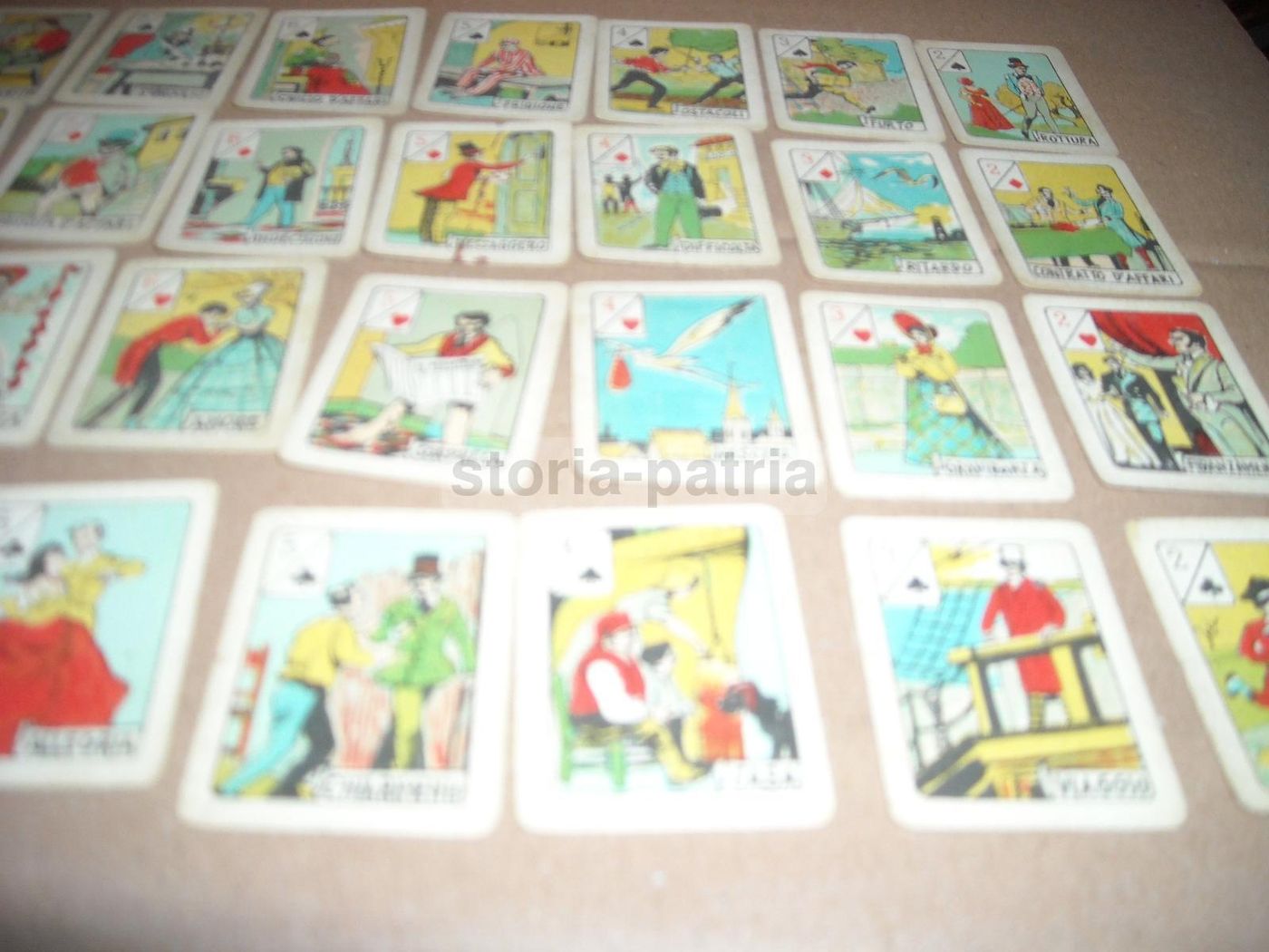 Mini Carte Da Cartomanzia "Il Vostro Destino"   Viasso, Torino (anni '30)