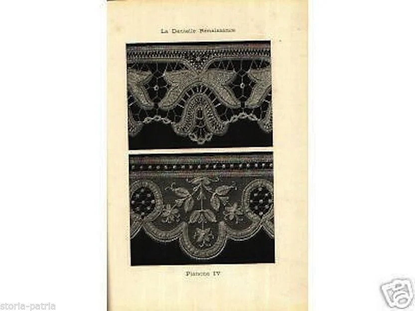La Dentelle Renaissance: Illustrated Embroidery Manual, circa 1900, Dillmont