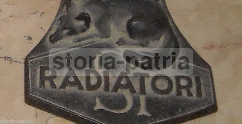 Scultura Pubblicitaria Società Italiana Radiatori Con Volpe, Anni 1920 1930