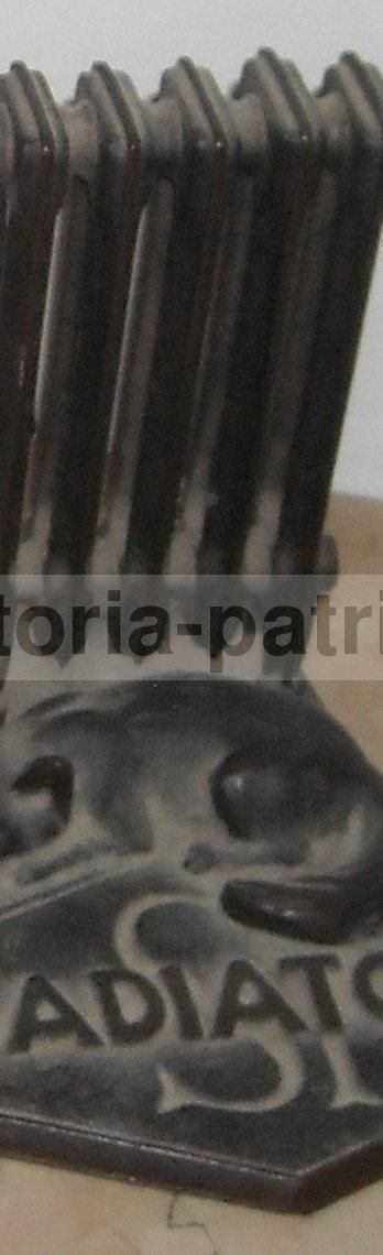 Scultura Pubblicitaria Società Italiana Radiatori Con Volpe, Anni 1920 1930