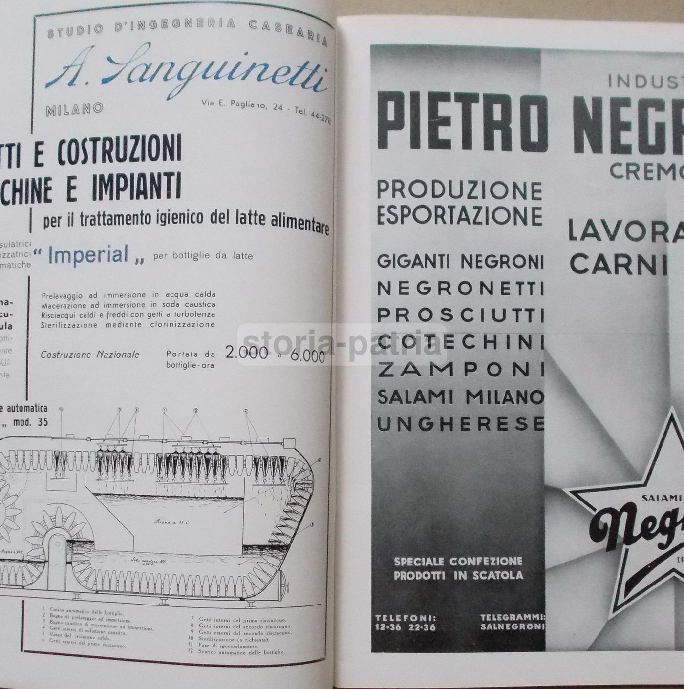 Rivista Latte E Latticini Lodi 1936   Caseificio E Industria Alimentare