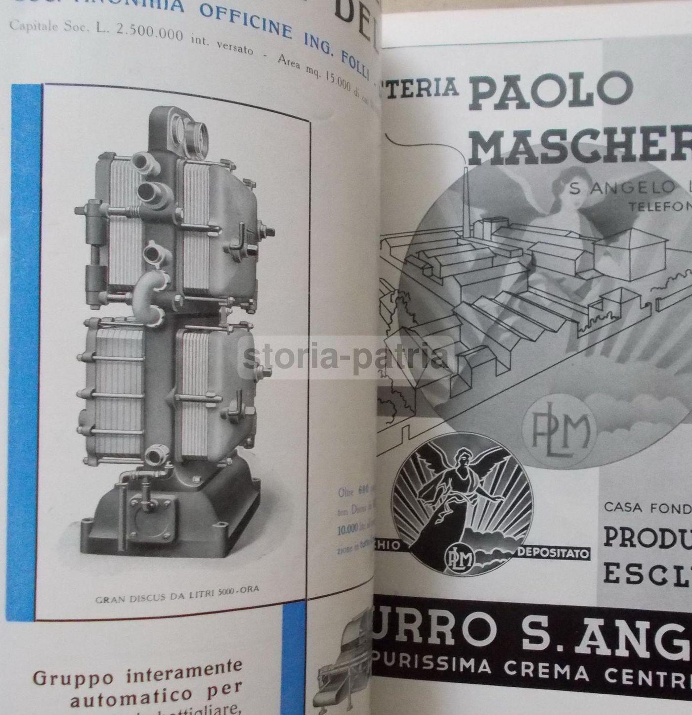 Rivista Latte E Latticini Lodi 1936   Caseificio E Industria Alimentare