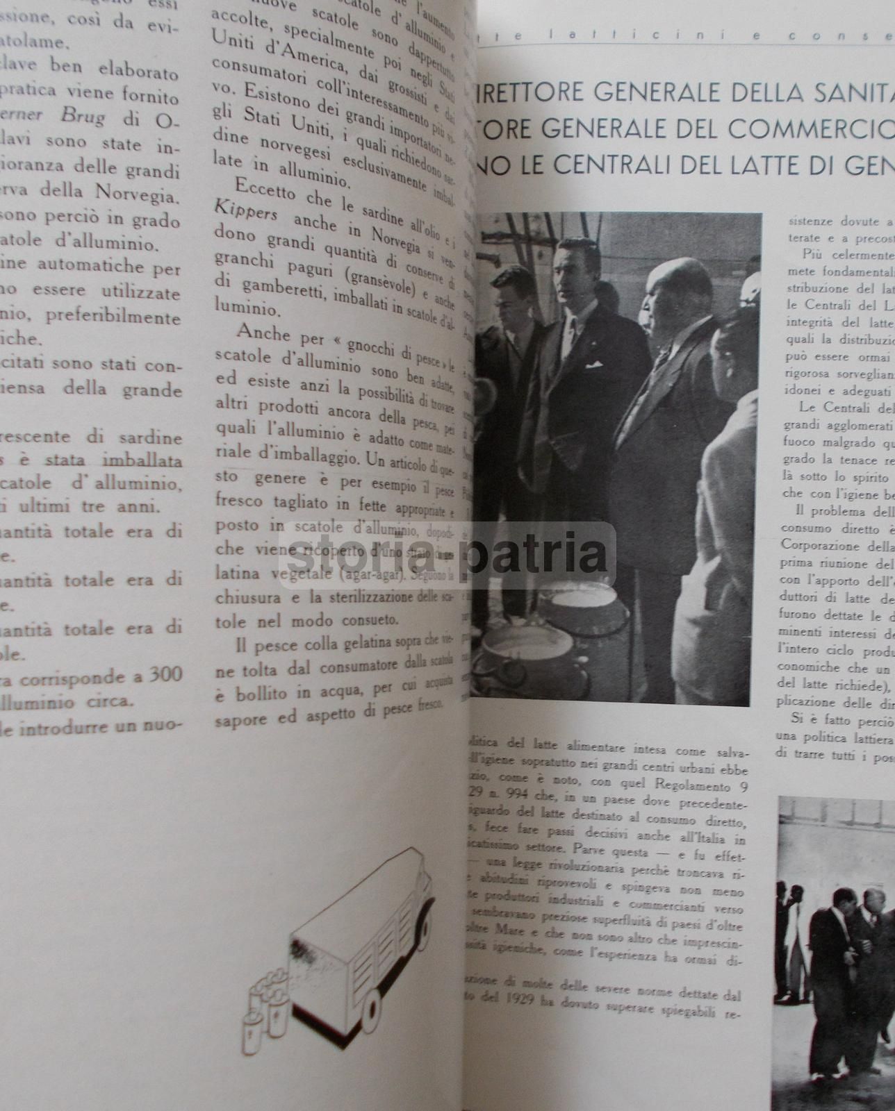 Rivista Latte E Latticini Lodi 1936   Caseificio E Industria Alimentare
