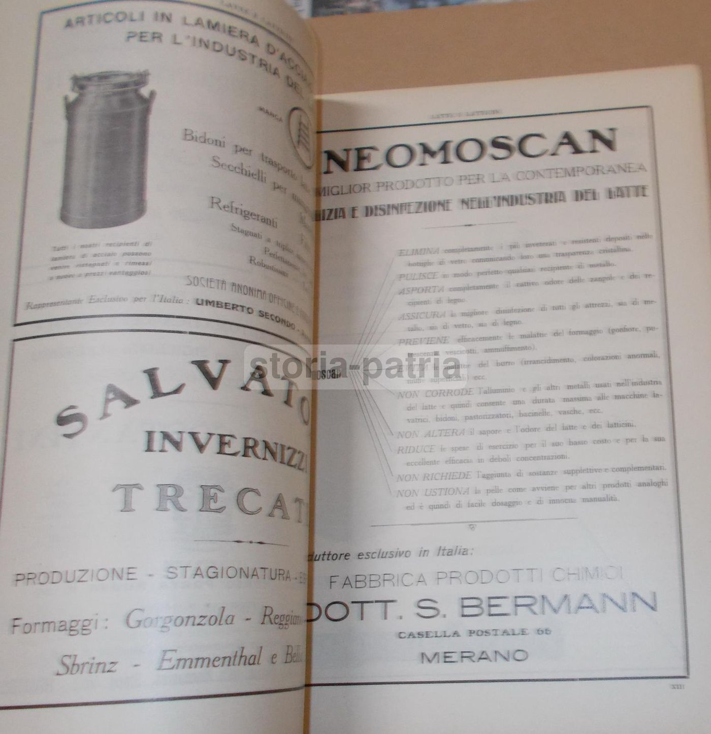 Rivista Latte E Latticini, Aprile 1933, Lodi. Copertina Di Pompei