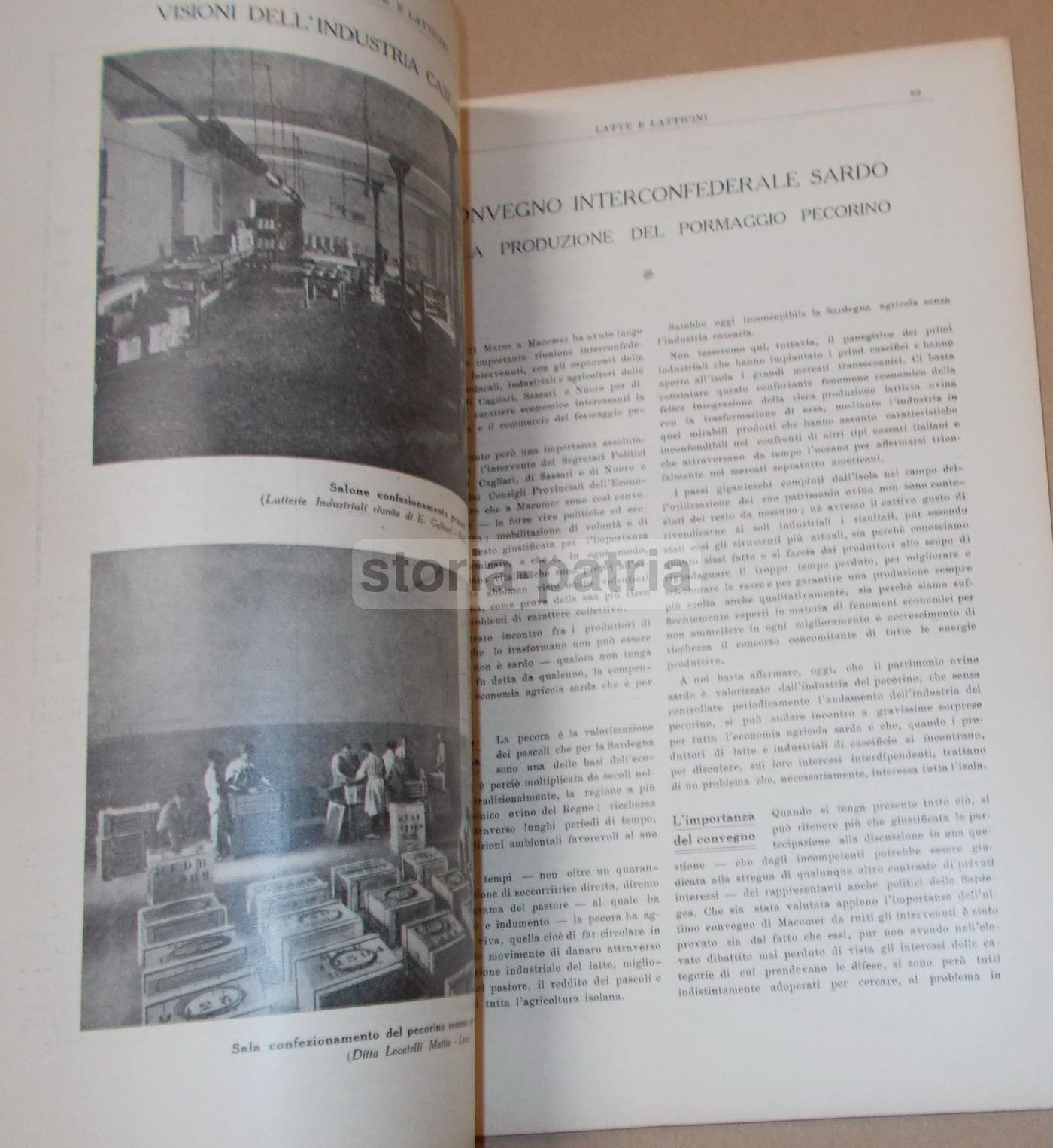 Rivista Latte E Latticini, Aprile 1933, Lodi. Copertina Di Pompei