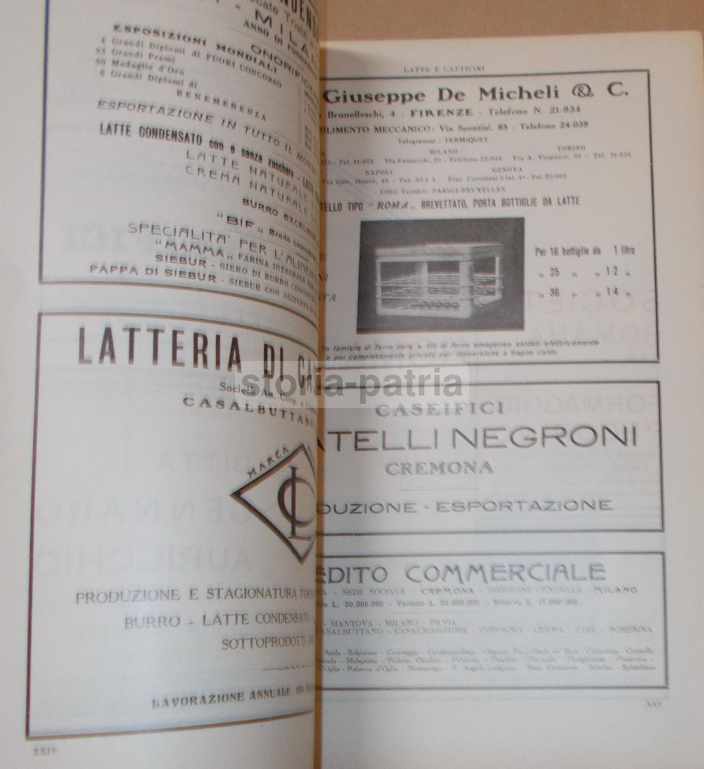 Rivista Latte E Latticini, Aprile 1933, Lodi. Copertina Di Pompei