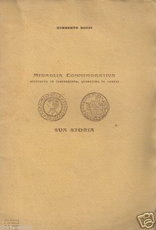 Medaglia Commemorativa Castelnuovo Napoli, Norberto Rozzi, Teramo 1910