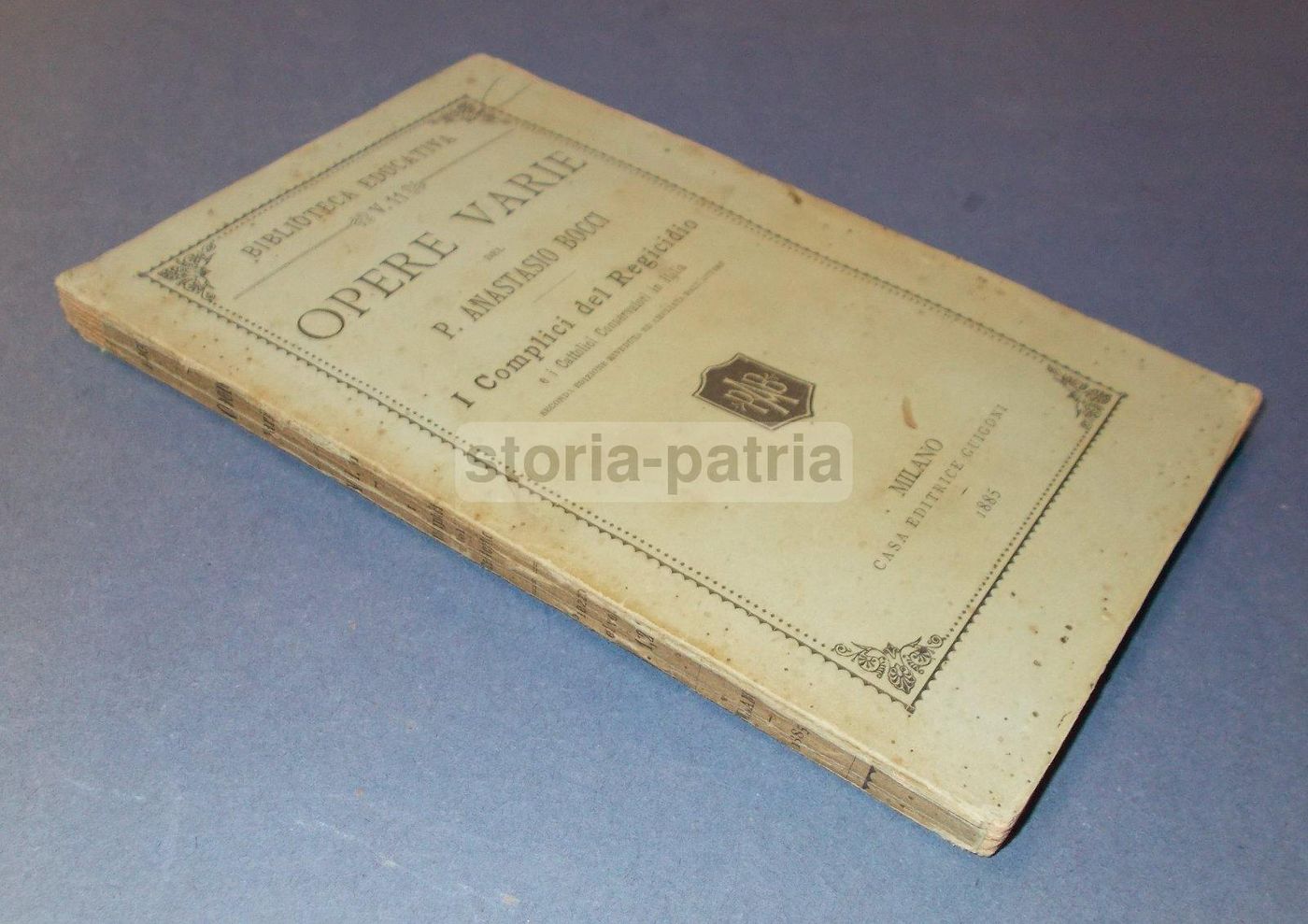 I Complici Del Regicidio E I Cattolici Conservatori In Italia 1885