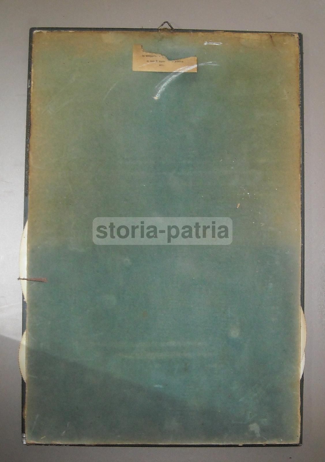 Targa Pubblicitaria Cementerie Del Tirreno Roma, Anni 1940 1960