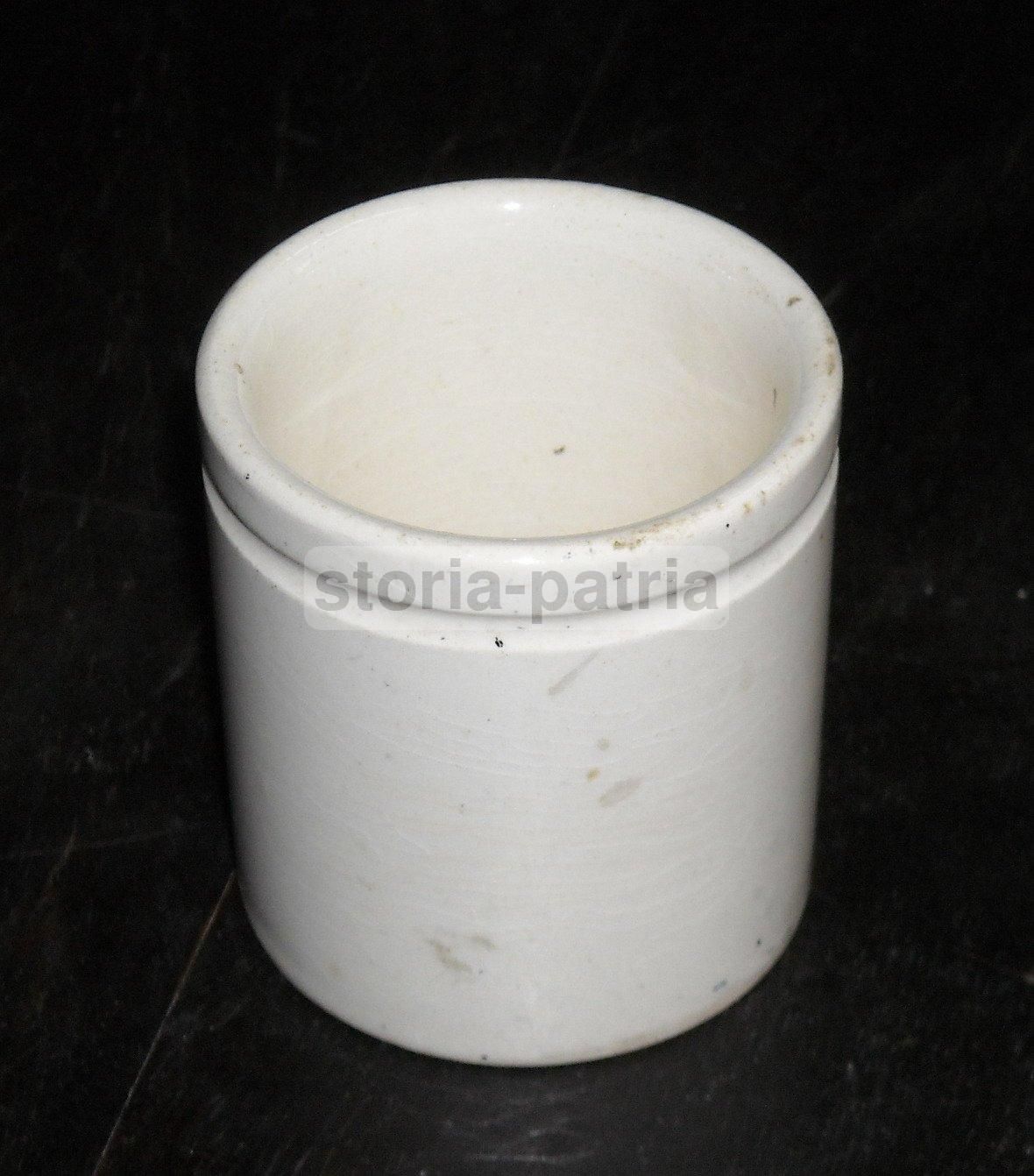 Vasetto Cirio Antico In Ceramica Pubblicitario Primo '900