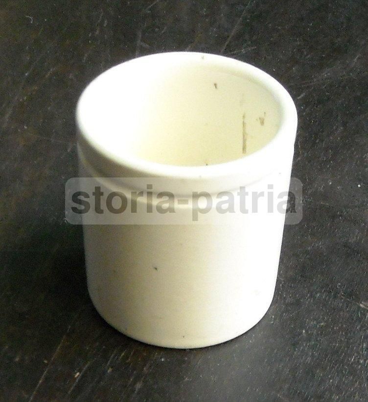 Vasetto Cirio Antico In Ceramica Pubblicitario Primo '900