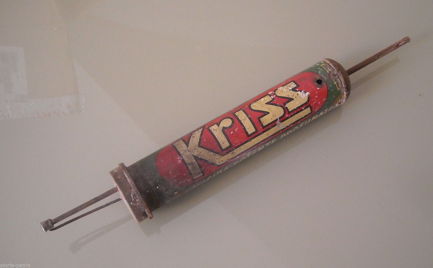 Latta Insetticida Kriss, Anni '20 '30, Pubblicitaria Vintage