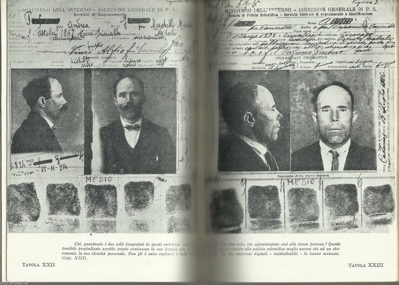 Chiromanzia E Criminologia: Vita Segreta Dei Chiromanti, 1944