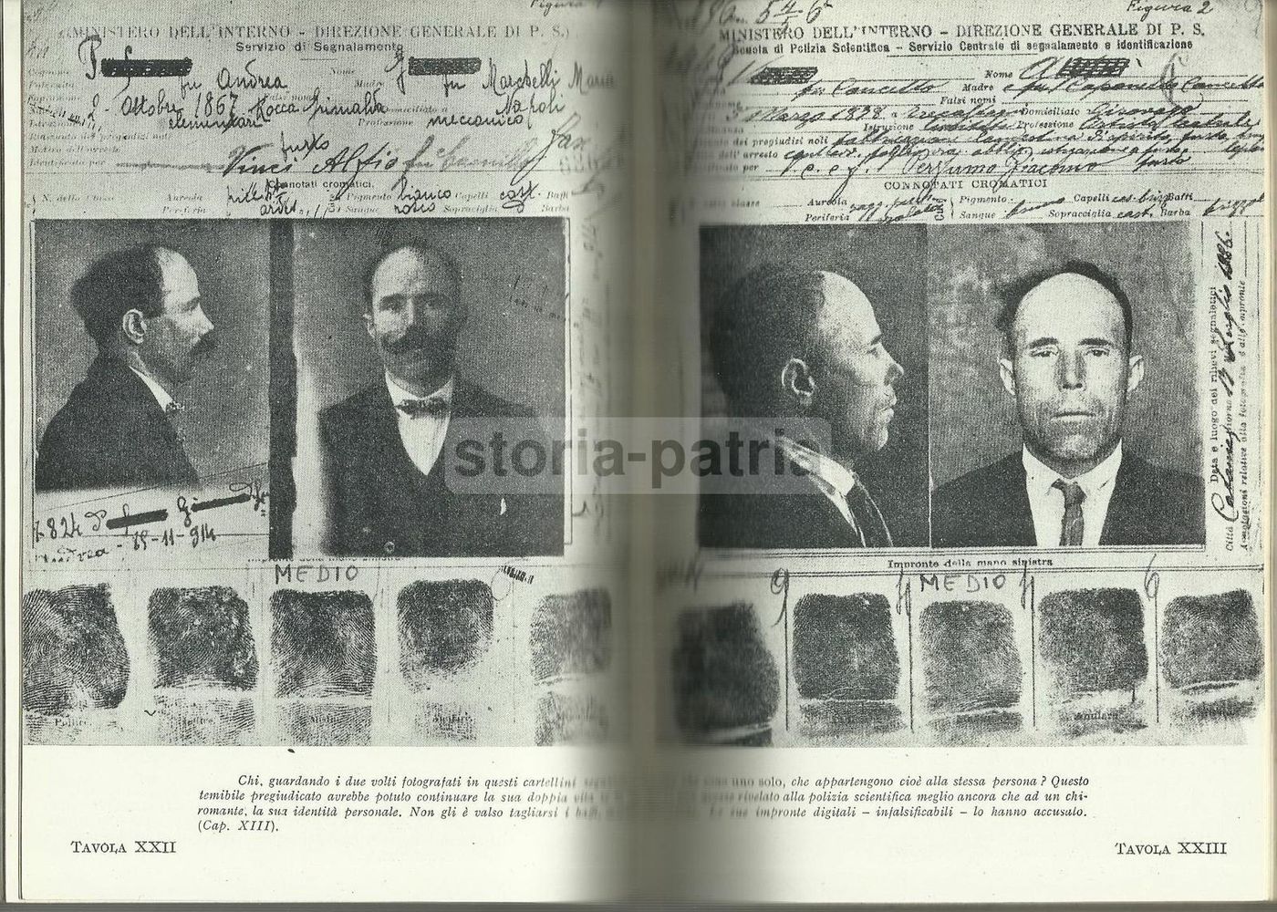 Chiromanzia E Criminologia: Vita Segreta Dei Chiromanti, 1944