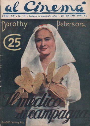 Cine Romanzo: Il Medico Di Campagna (1937) Dorothy Peterson