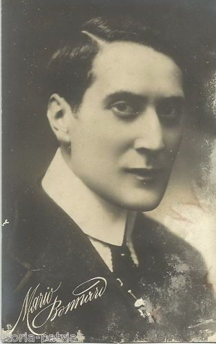 Mario Bonnard, Foto Cartolina Originale, Epoca Anni '20, Fotocelere