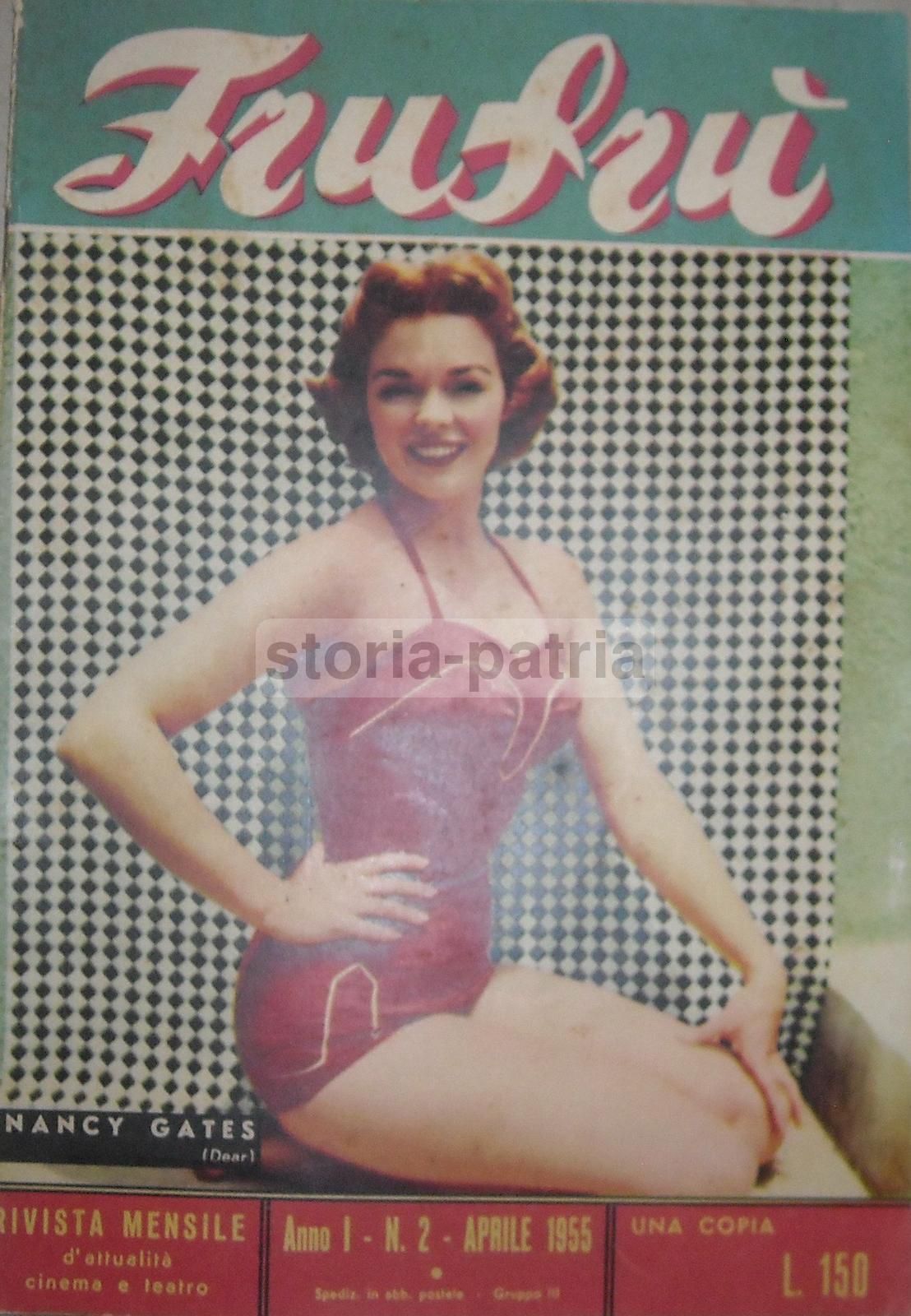 Rivista FruFru, N. 2, Aprile 1955. Cinema, Teatro, Attrici, Sophia Loren