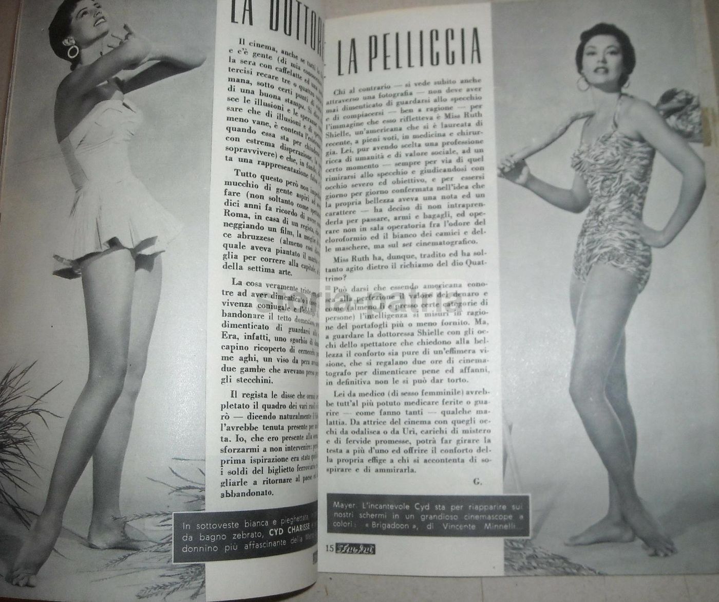 Rivista FruFru, N. 2, Aprile 1955. Cinema, Teatro, Attrici, Sophia Loren