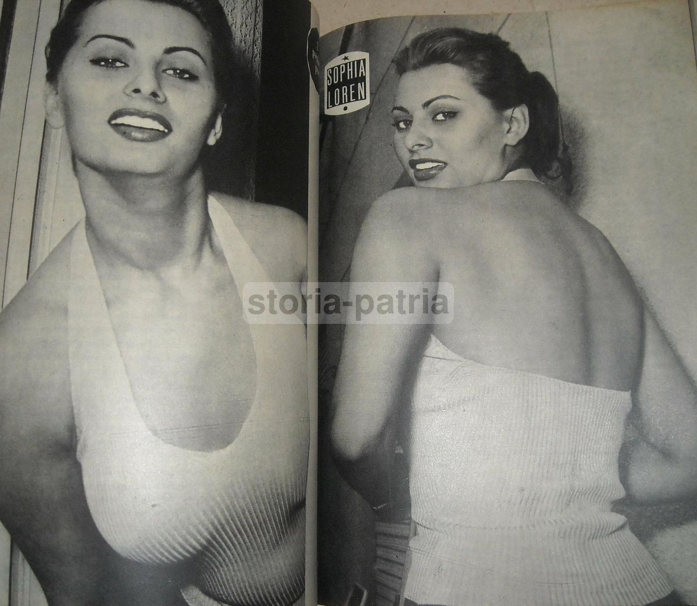 Rivista FruFru, N. 2, Aprile 1955. Cinema, Teatro, Attrici, Sophia Loren