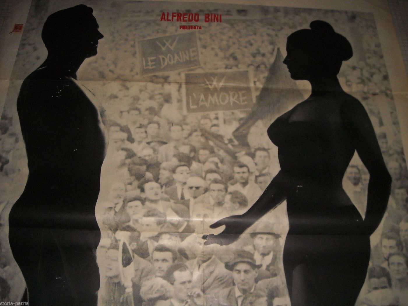 Manifesto Originale Comizi d'Amore Pasolini Moravia Musatti 1965