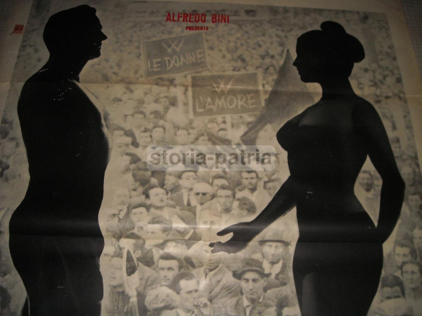 Manifesto Originale Comizi d'Amore Pasolini Moravia Musatti 1965