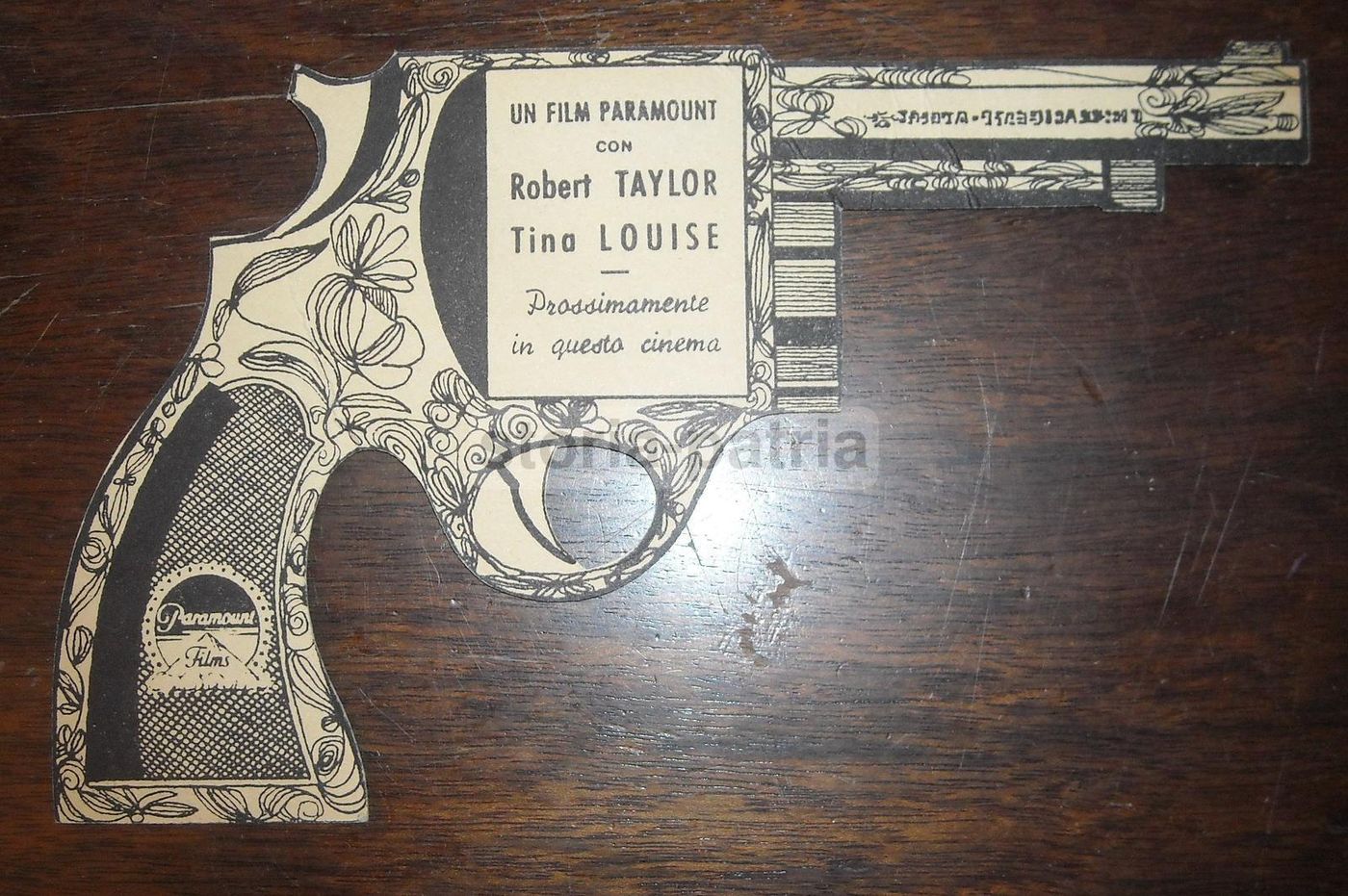 Locandina Pubblicitaria Film Il Boia 1960 Paramount Taylor Louise
