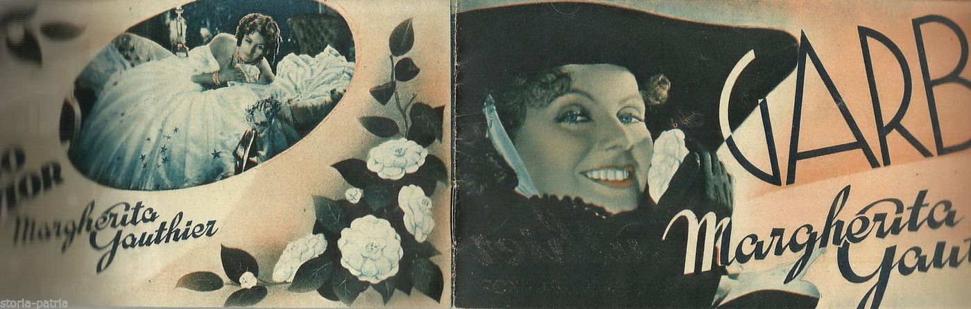 Album Pubblicitario Margherita Gauthier Greta Garbo 1937