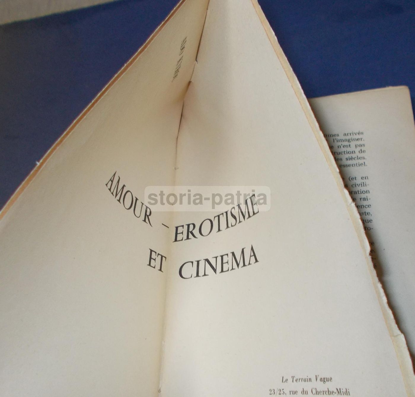 Amour Erotisme Et Cinema Ado Kyrou 1957