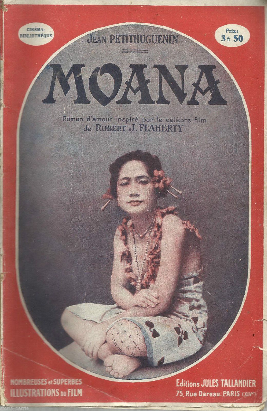Moana Di Jean Petithuguenin, 1927, Tallandier, Film Di Flaherty