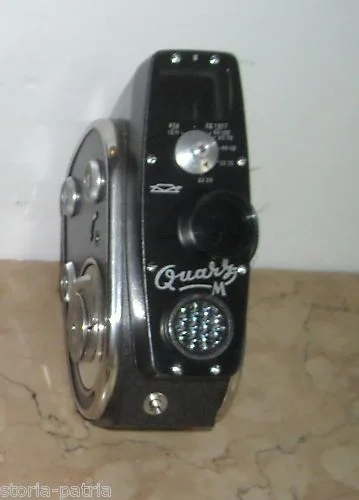 Quarz M Movie Camera, Vintage USSR, 1950s